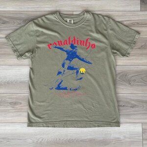 Ronaldinho custom retro T-shirt from his iconic performance